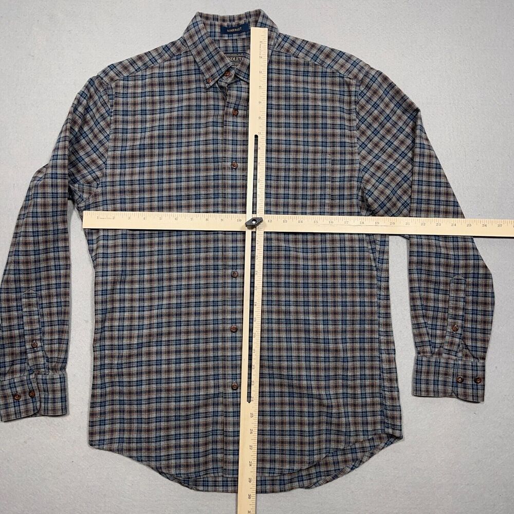 Pendleton Somerset Flannel Shirt Men Small Button… - image 5